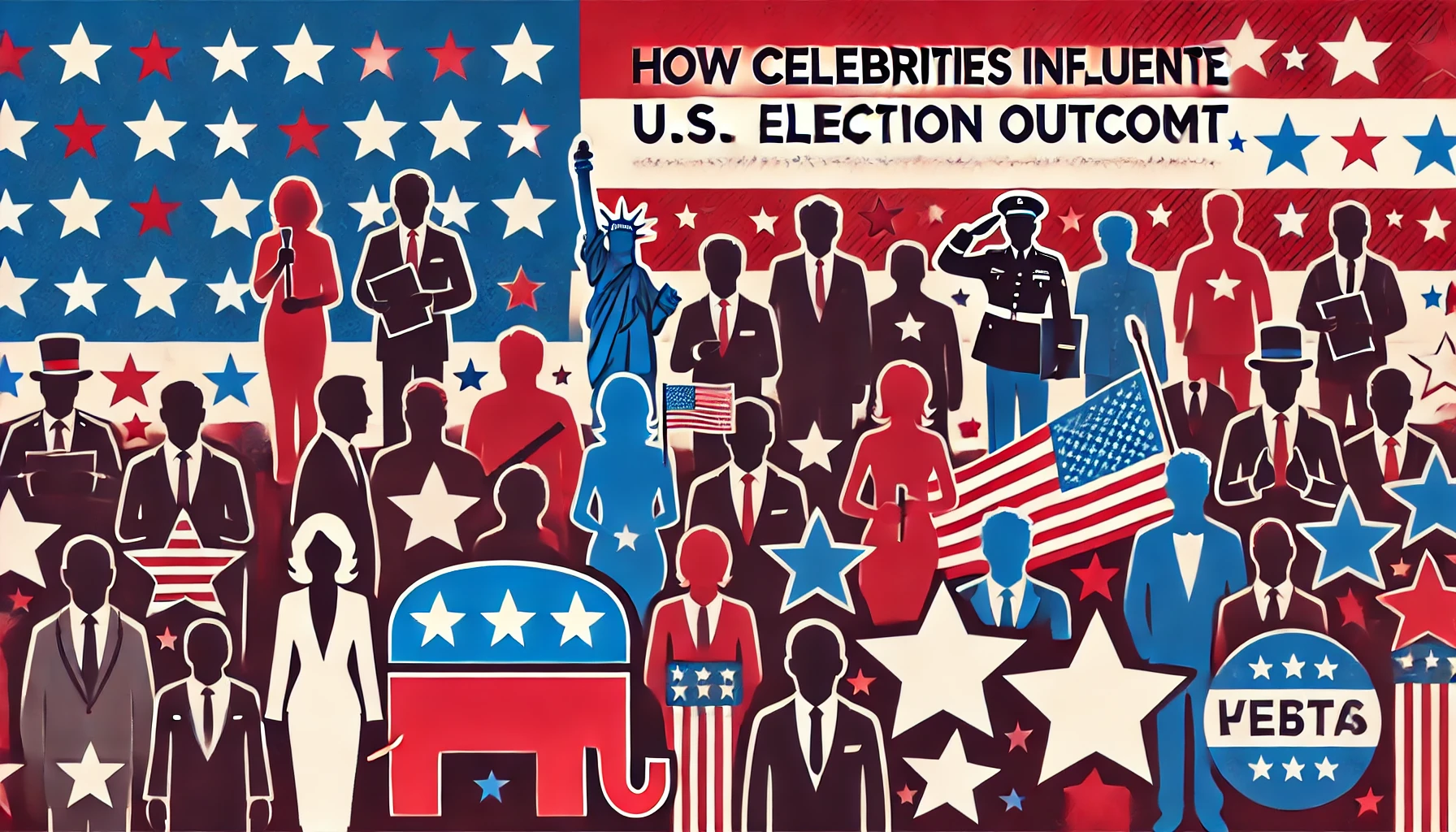 Lights, Camera, Vote: How Celebrities Influence U.S. Election Outcomes