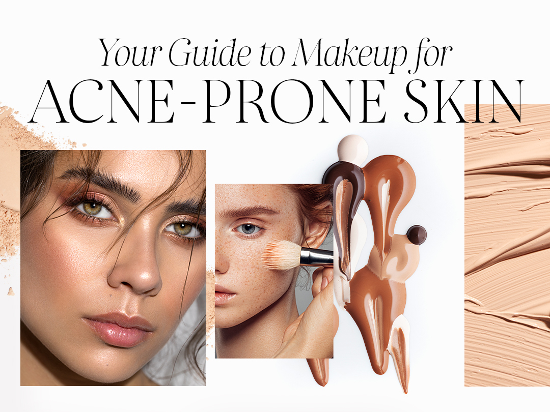 Makeup for acne-prone skin